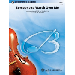 Someone to Watch Over Me - George Gershwin & Ira Gershwin / Arr. Tim McCarrick