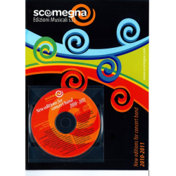 Promo Kat + CD: Scomegna New Editions for Concert Band 2010-2011