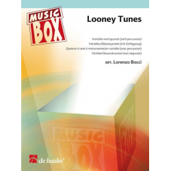 Looney Tunes - Für variables Bläserquartett - Diverse / Arr. Lorenzo Bocci