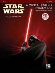 Star Wars I-VI (flute/CD) -John Williams