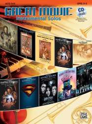 Great Movie Instrumental Solos ASAX B/CD