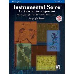 Inst Solos By Spec Arr Alt Sax Bk&Cd