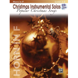 Popular Christmas Songs F Horn Bk&CD
