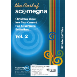 Promo Kat + CD: Scomegna - Best of Christmas Music & New Year Concert