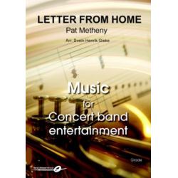 Letter from Home - Pat Metheny / Arr. Svein Henrik Giske