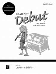Clarinet Debut - Klavierbegleitung - James Rae