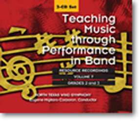 CD "3 CD Set: Teaching Music Through Performance in Band, Vol. 07" - Grade 2-3 -North Texas Wind Symphony / Arr.Eugene Migliaro Corporon