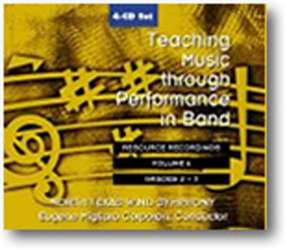 CD "3 CD Set: Teaching Music Through Performance in Band, Vol. 04" - Grade 4 - North Texas Wind Symphony / Arr. Eugene Migliaro Corporon