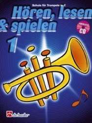 Hören, Lesen & Spielen - Band 1 - Trompete in C - Michiel Oldenkamp