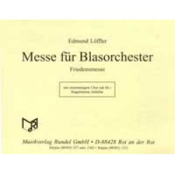 Messe für Blasorchester (Friedensmesse) - Edmund Löffler