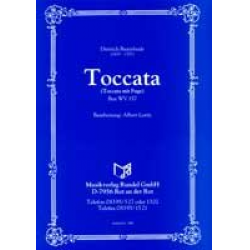 Toccata BuxWV 157 (Toccata mit Fuge) -Dietrich Buxtehude / Arr.Albert Loritz