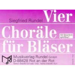 Vier Choräle für Bläser - Siegfried Rundel
