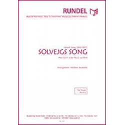 Solvejgs Song aus der "Peer Gynt Suite No.2" -Edvard Grieg / Arr.Vladimir Studnicka