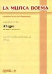 Allegro für Holzbläserquintett (La Musica Boema) - Leopold Anton Kozeluch