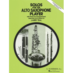 Solos for the Alto Saxophone Player -Larry Teal