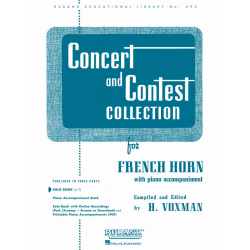 Concert And Contest Collection for F Horn - Book Only