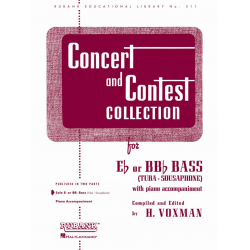 Concert And Contest Collection for Tuba - Himie Voxman