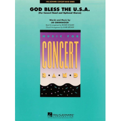 God bless the USA (with optional Chorus) - John A. Greenwood / Arr. Guy Earl Holmes