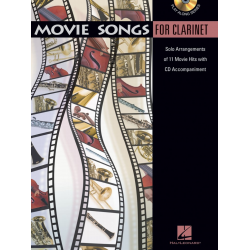 Movie Songs - Clarinet/CD