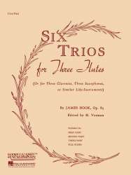 Six Trios for Three Flutes, Op. 83 - James Hook / Arr. Himie Voxman