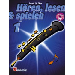 Hören, Lesen & Spielen - Band 1 - Oboe - Joop Boerstoel / Arr. Jaap Kastelein