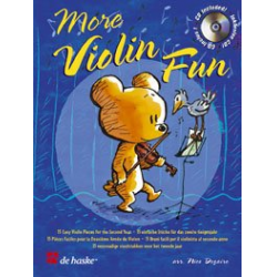 More Violin Fun - Buch/CD - Dinie Goedhart / Arr. Nico Dezaire