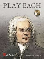 Play Bach - Violine - Buch + CD (Play-Along und Demoaufnahme) - Johann Sebastian Bach / Arr. Wim Stalman