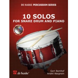 10 Solos for Snare Drum and Piano - Gert Bomhof / Arr. André Waignein