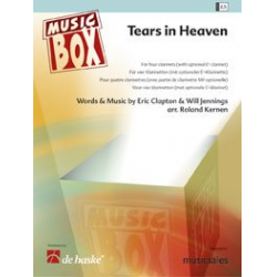 Tears in Heaven (vier Klarinetten) -Eric Clapton / Arr.Roland Kernen