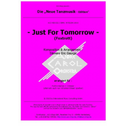 Just For Tomorrow - Eric George Stevens / Arr. Eric George Stevens