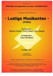 Lustige Musikanten - Gerhard Wipfler Moritz Peters / Arr. Franz Gerstbrein