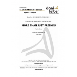More Than Just Friends - Dani Felber / Arr. Dani Felber