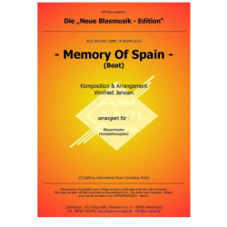 Memory Of Spain -Winfried Jerxsen / Arr.Winfried Jerxsen Wolfgang Vetter-Lohre