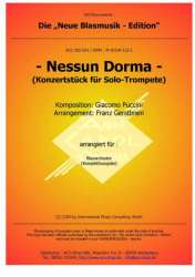 Nessun Dorma - Giacomo Puccini / Arr. Franz Gerstbrein