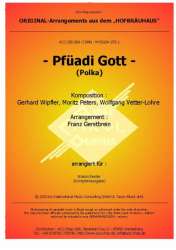 Pfüadi Gott - Gerhard Wipfler Moritz Peters / Arr. Franz Gerstbrein