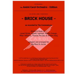 Brick House -Ronald Lepread Lionel Richie / Arr.Stewart Burgess