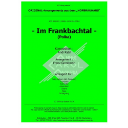 Im Frankbachtal - Andi Rabl / Arr. Franz Gerstbrein