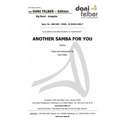 Another Samba For You - Dani Felber / Arr. Dani Felber