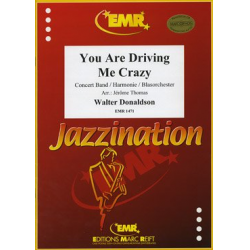 You Are Driving Me Crazy - Walter Donaldson / Arr. Jérôme Thomas