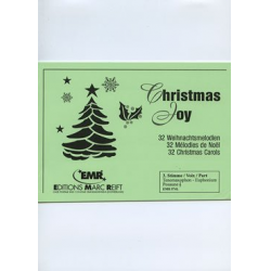 Christmas Joy / 32 Weihnachtsmelodien - 3. Part: Tenor Sax-Euphonium-Trombone TC - Jean-Francois Michel