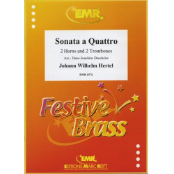 Sonata a Quattro -Johann Wilhelm Hertel / Arr.Hans-Joachim Drechsler