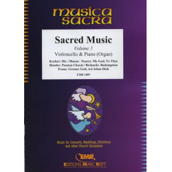 Sacred Music Volume 1 -Diverse / Arr.Diverse