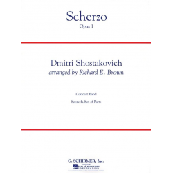Scherzo Op. 1 - Dmitri Shostakovitch / Schostakowitsch / Arr. Richard E. Brown