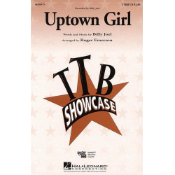 Choir: Uptown Girl (Pop Choral Series TTBB) - Billy Joel / Arr. Roger Emerson