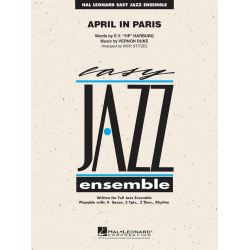 JE: April in Paris - Vernon Duke / Arr. Rick Stitzel