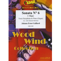 Sonata No. 6 in C Major -Johann Ernst Galliard / Arr.John Glenesk Mortimer