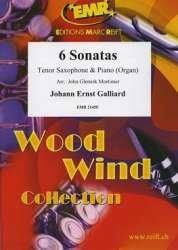 6 Sonatas -Johann Ernst Galliard / Arr.John Glenesk Mortimer