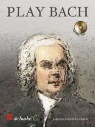 Play Bach - Posaune/Euphonium (BC/TC) -Johann Sebastian Bach / Arr.Wim Stalman