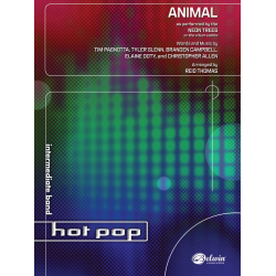 Animal  (As performed by Neon Trees) - Concert Band - Pagnotta/Glenn/Campbell/Doty/Allen / Arr. Thomas Reid