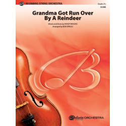 Grandma Got Run Over by a Reindeer (s/o) -Randy Brooks / Arr.Bob Cerulli